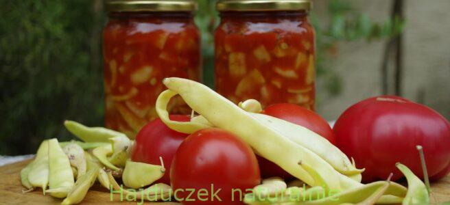 fasolka szparagowa w pomidorach