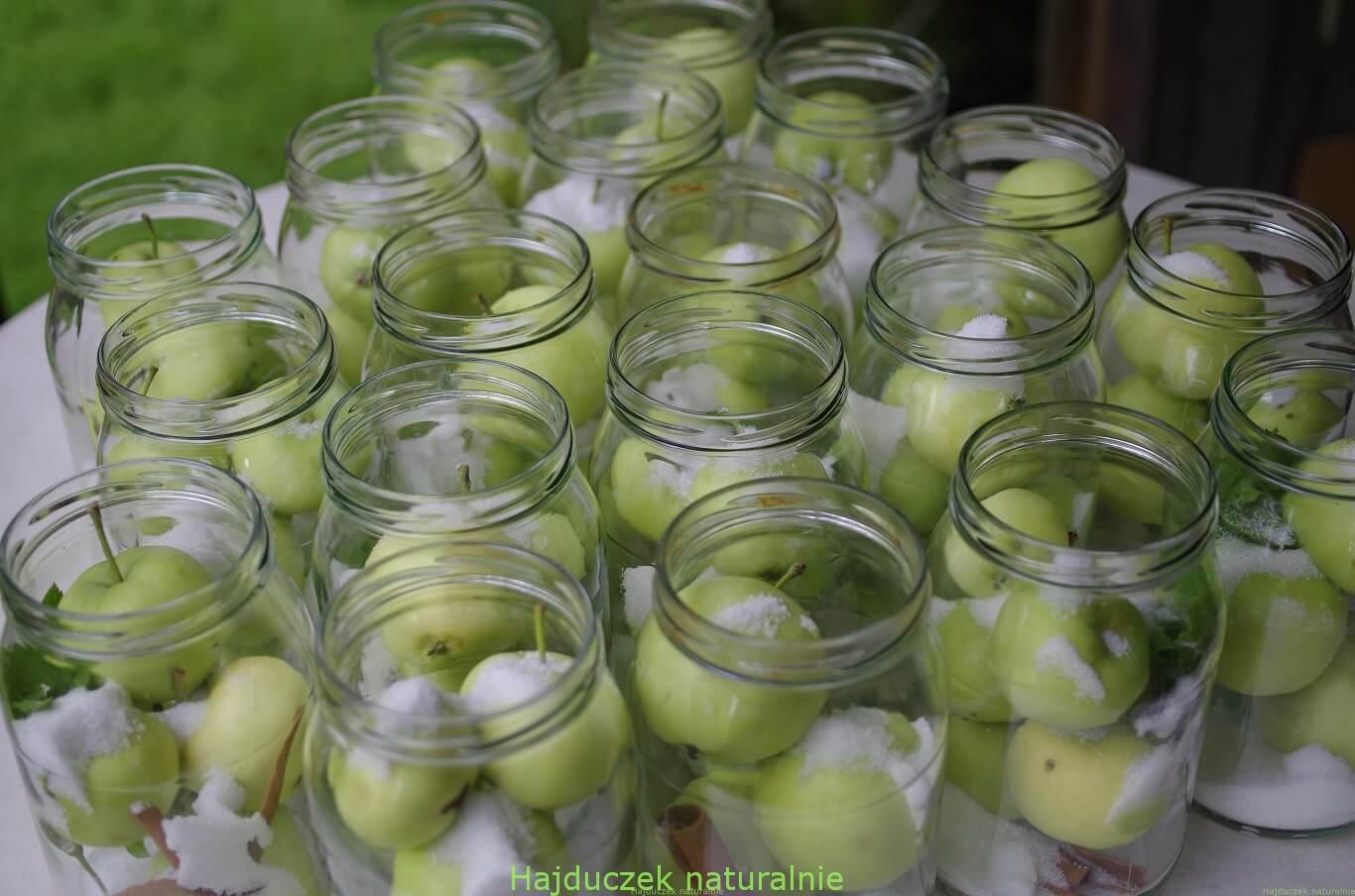 kompot z jabłek