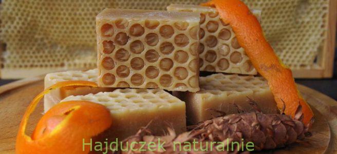 mydło lniane z miodem i woskiem