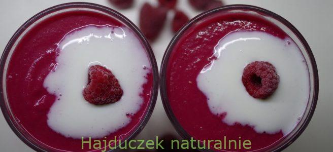 różowy koktajl z buraka