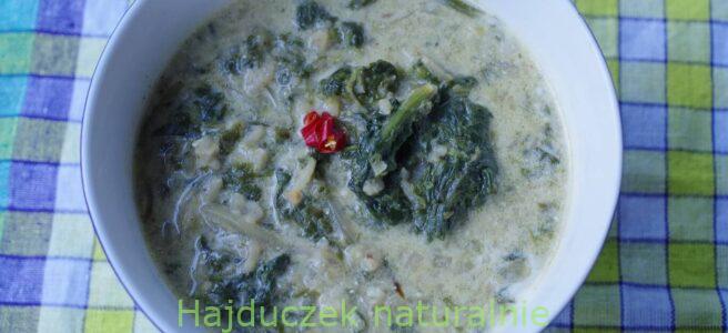 zupa szpinakowa
