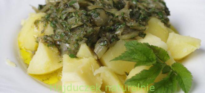 Ziemniaki z nie-smażoną cebulą
