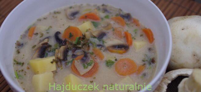 zupa ziemniaczana z pieczarkami