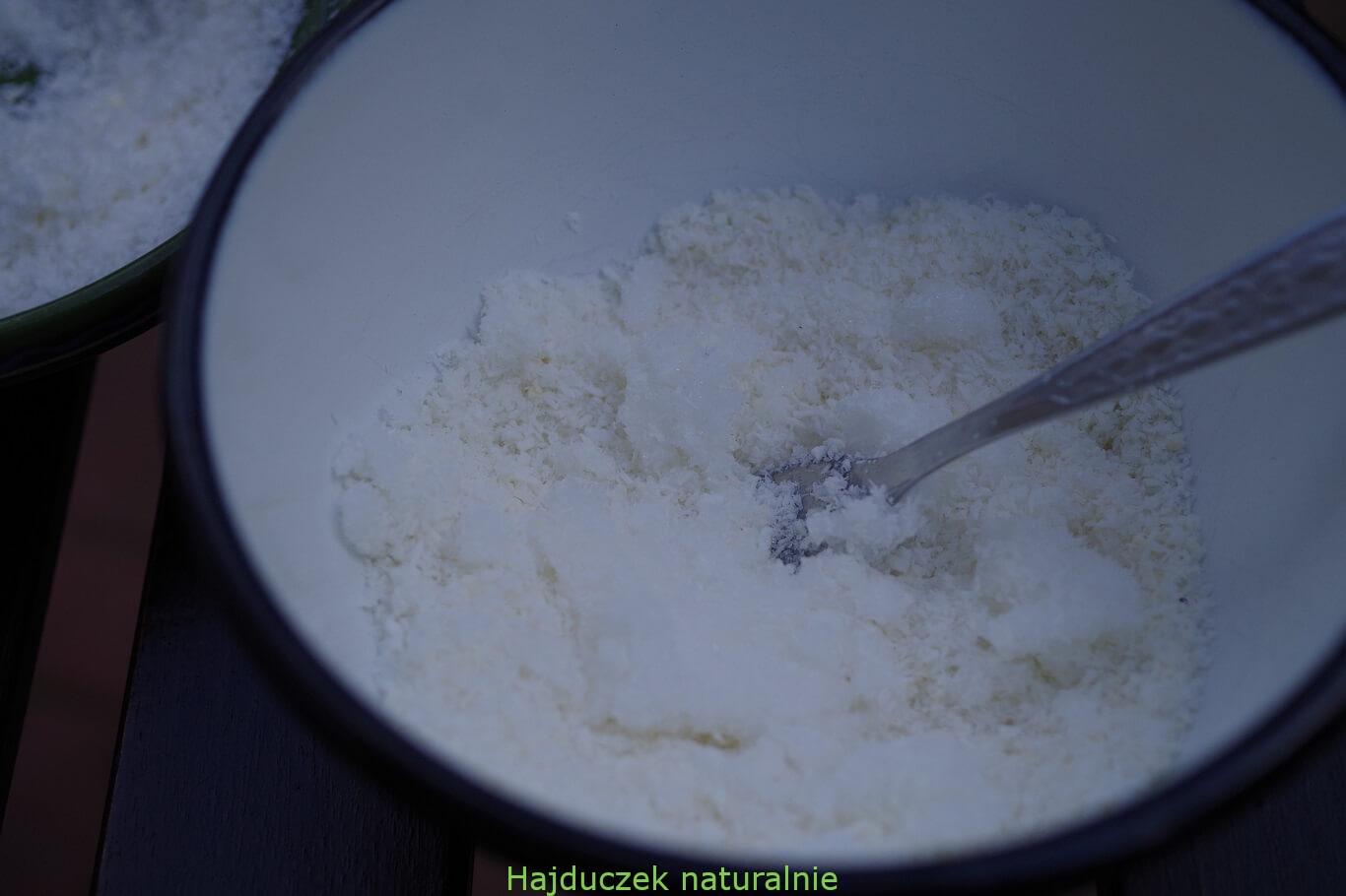 rabarbar z kokosową nutą