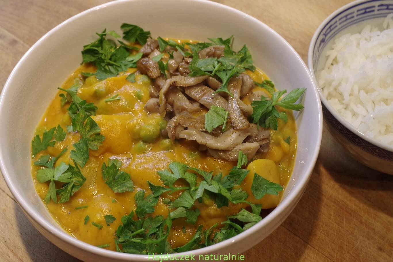 tajskie dyniowe curry