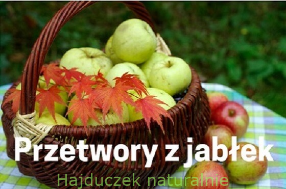 Przetwory z jabłek - spis treści