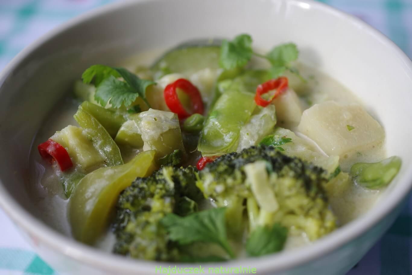 zielone tajskie curry