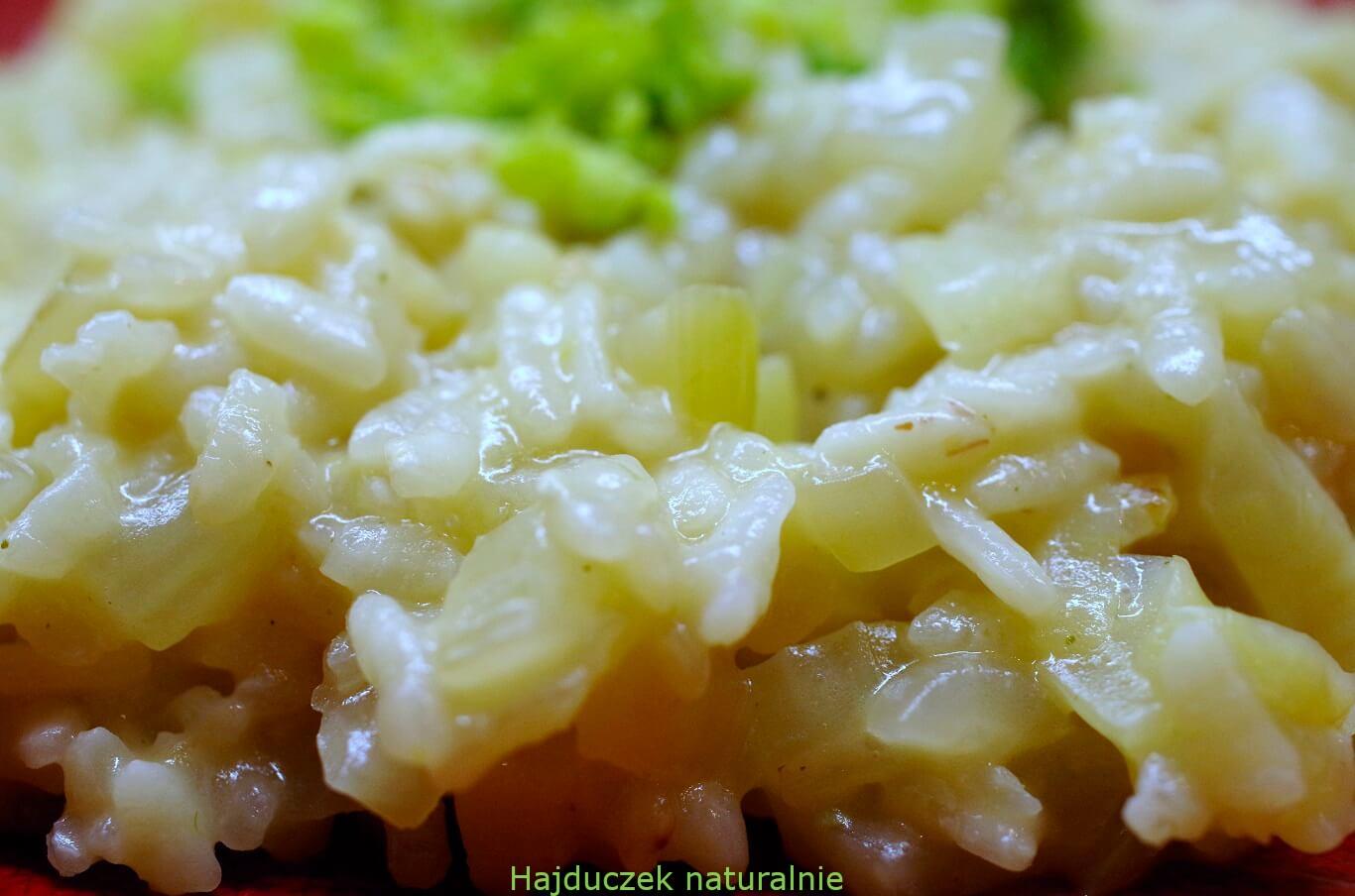 risotto z fenkułem