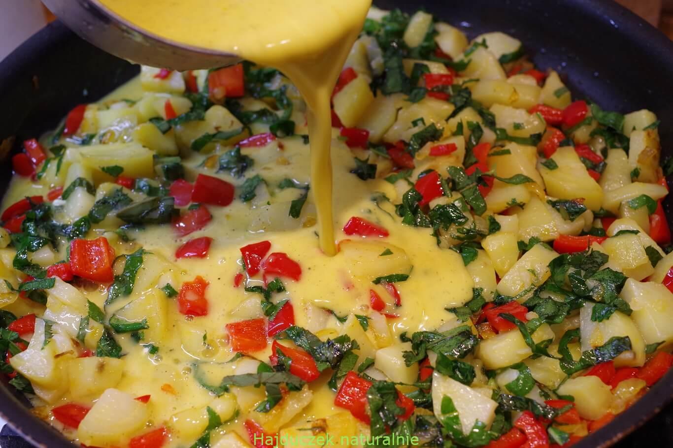 tortilla z piekarnika