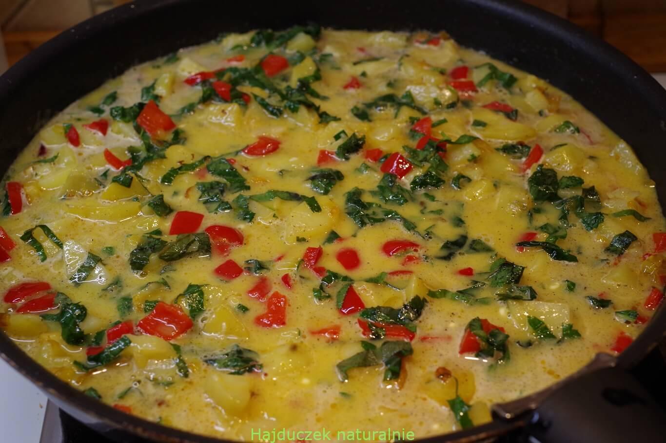 tortilla z piekarnika