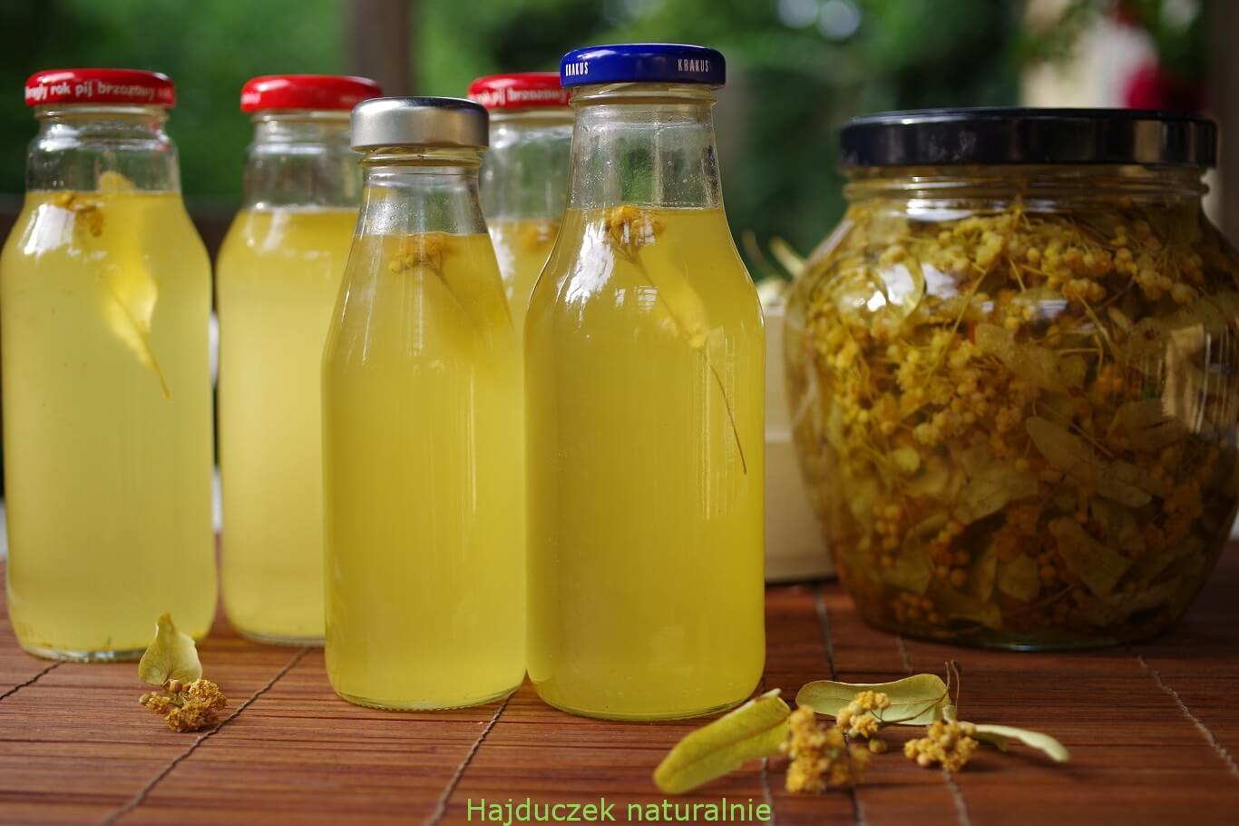 syrop z kwiatów lipy