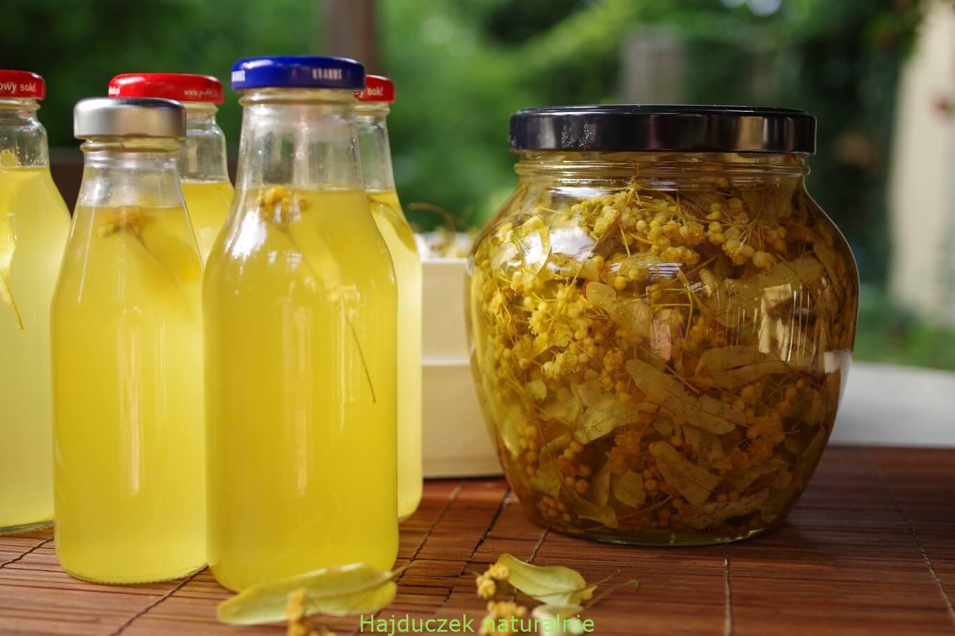 syrop z kwiatów lipy