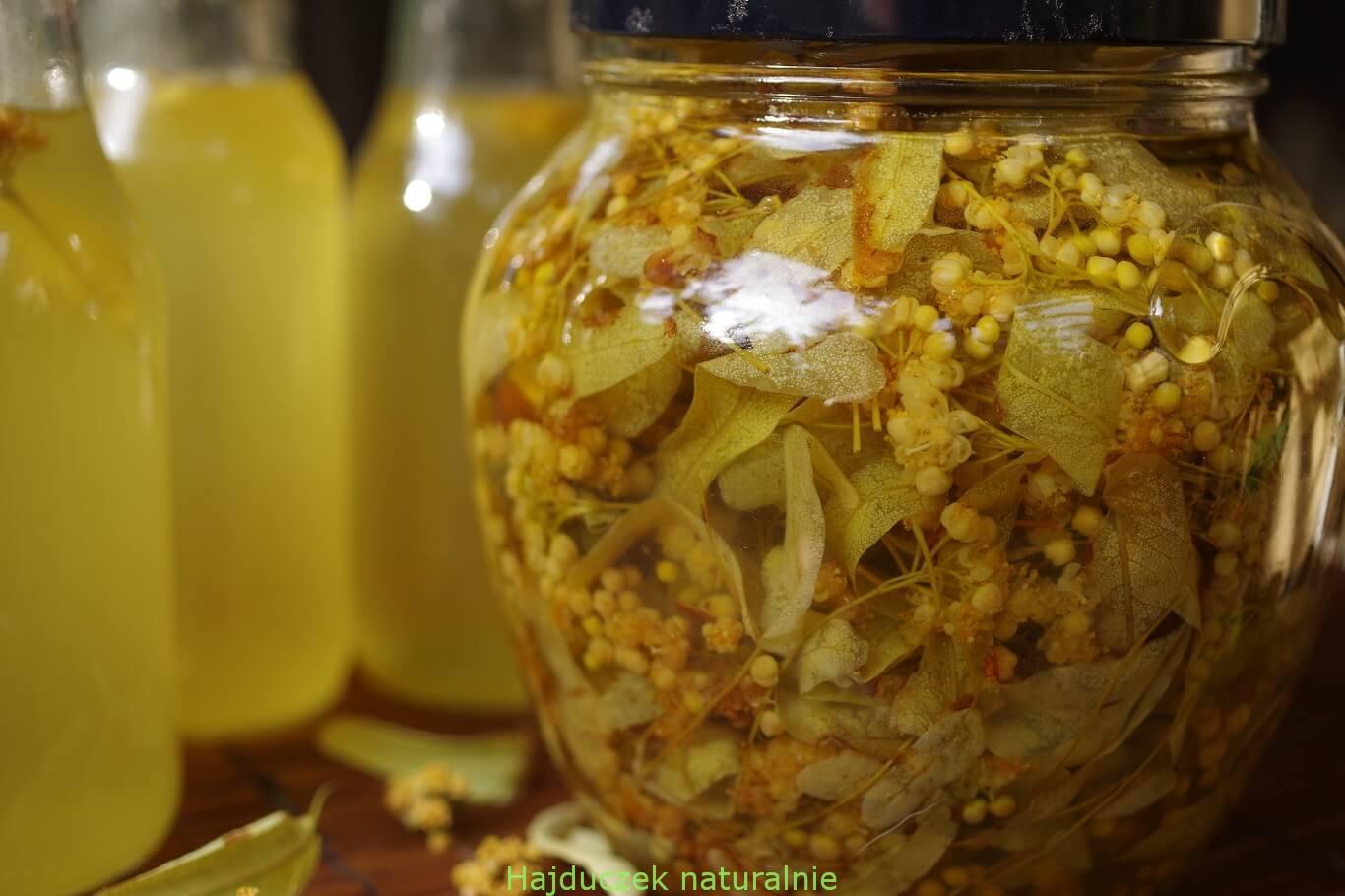 syrop z kwiatów lipy