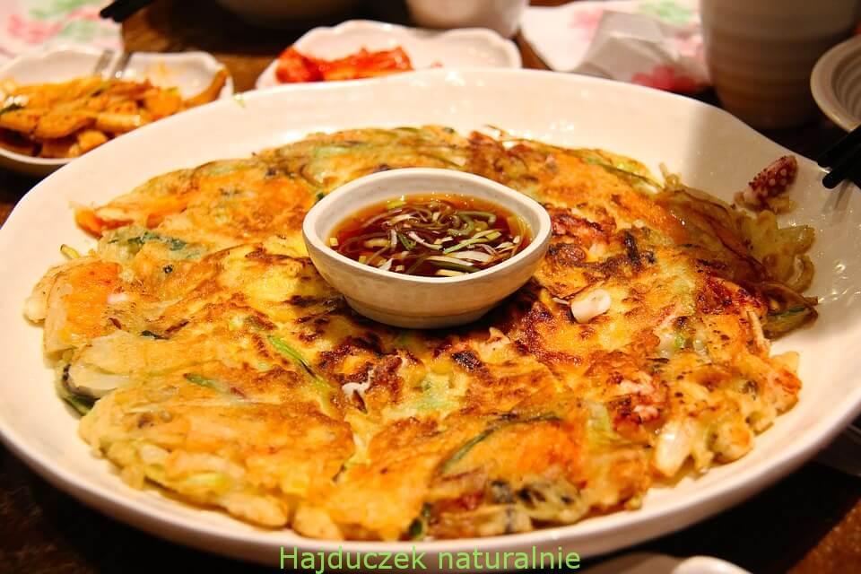 omlet z kimchi