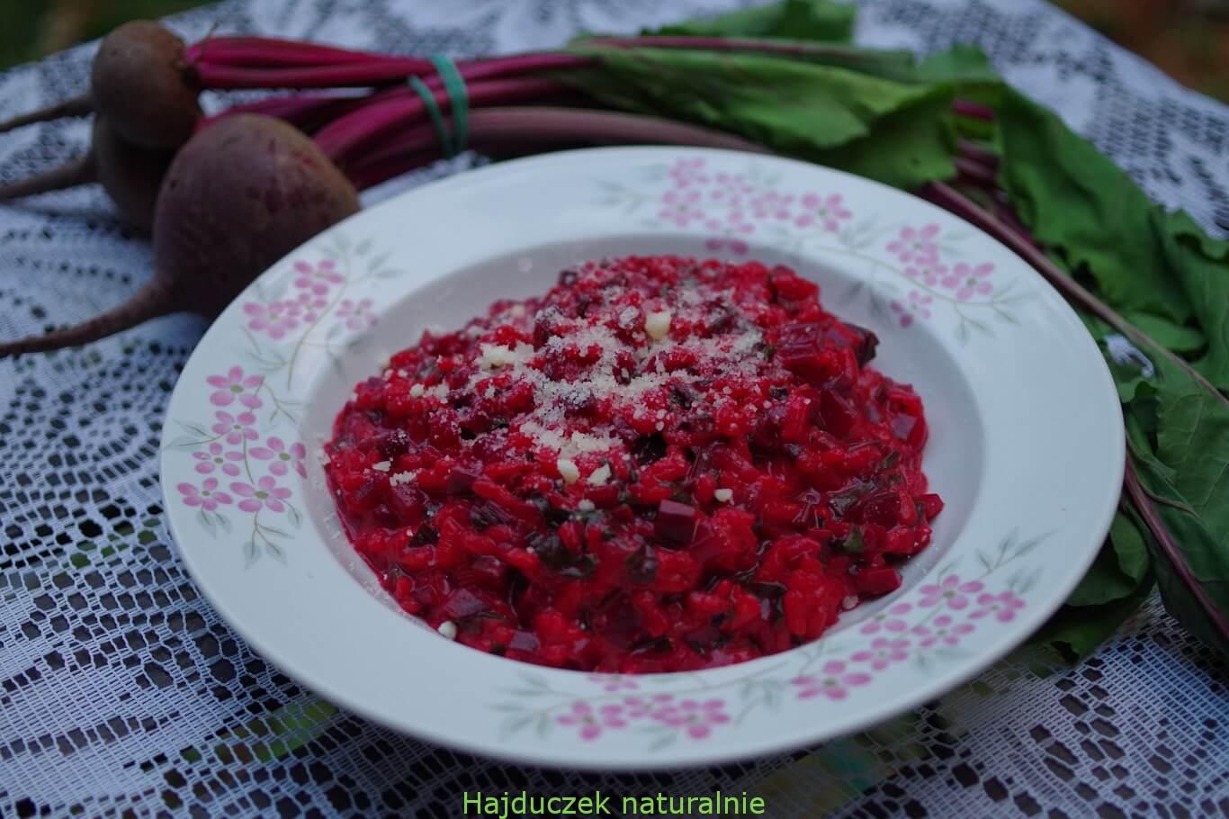 risotto buraczkowe