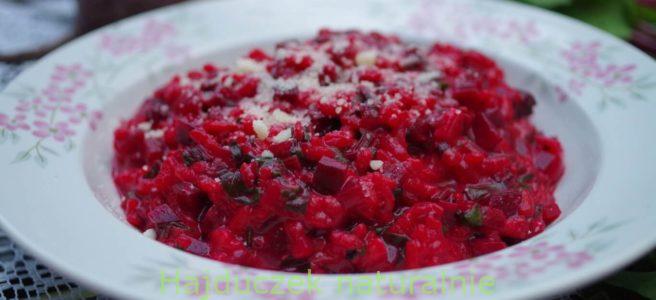 risotto z botwinką