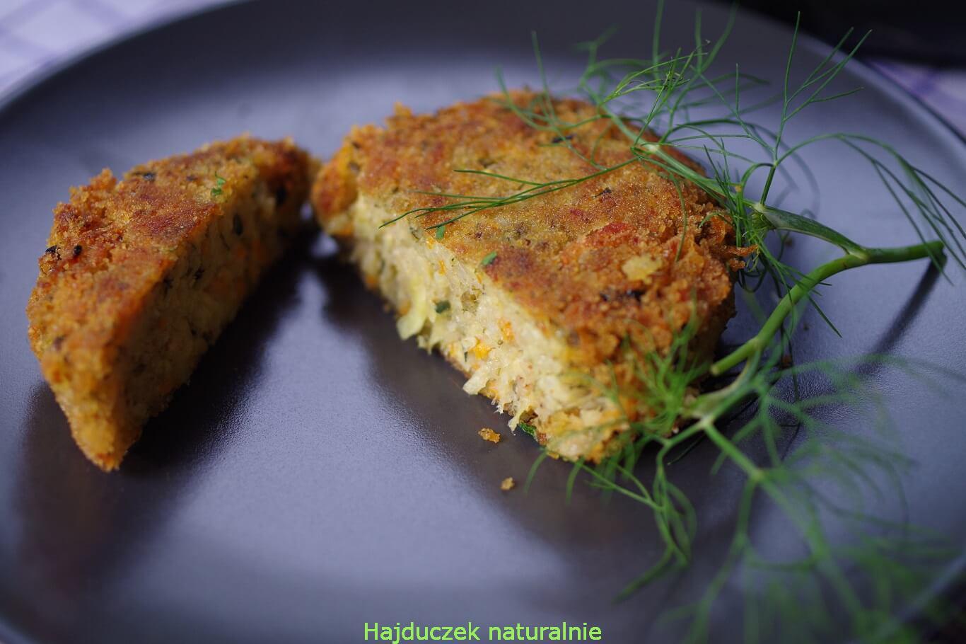 bezglutenowy kotlet z cukinii
