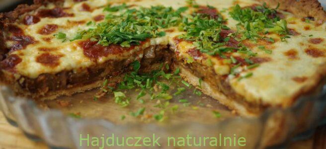 tarta z grzybami