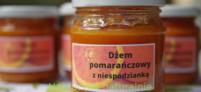 dżem marchewkowo-pomarańczowy