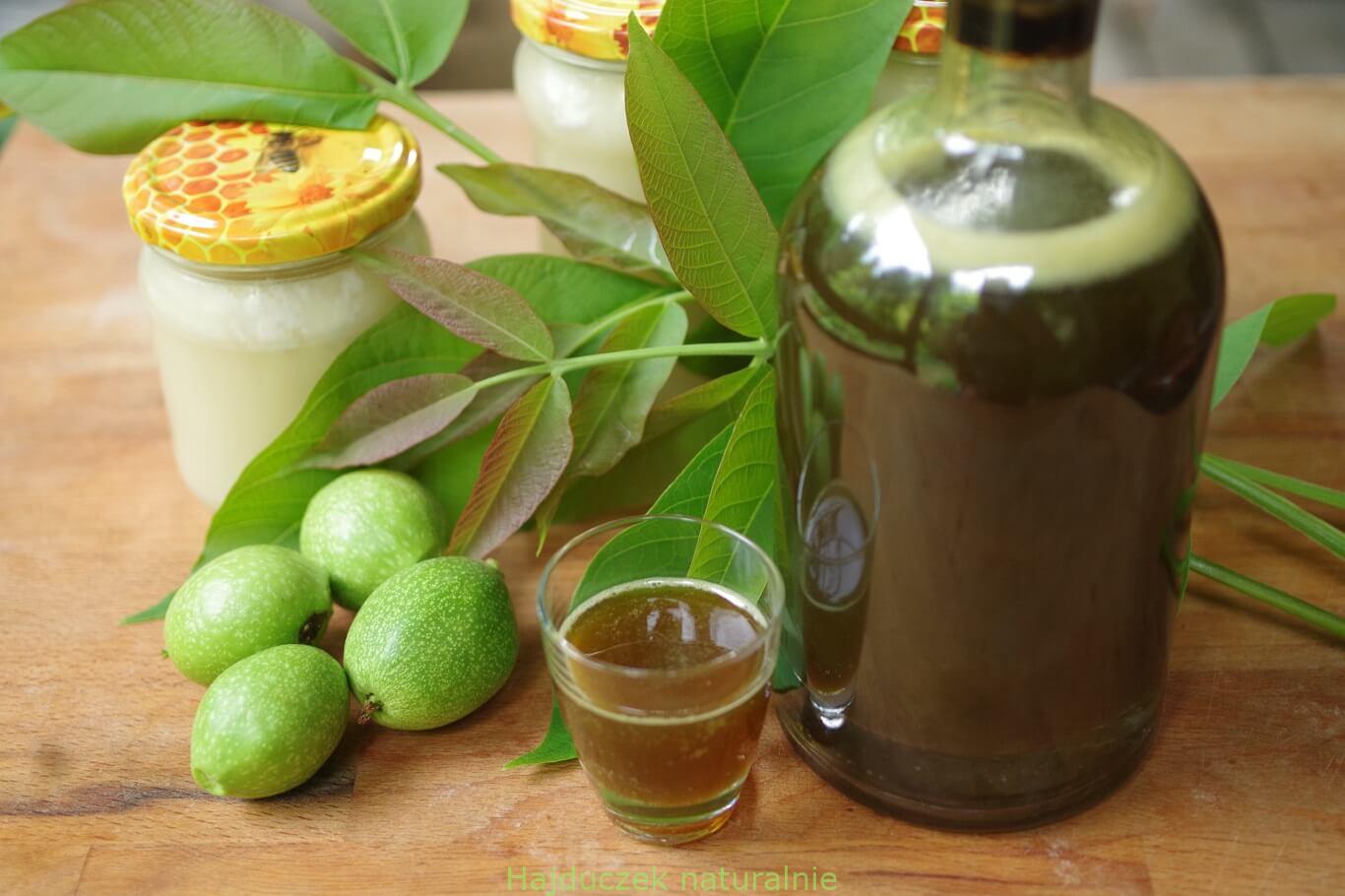 syrop orzechowo-miodowy