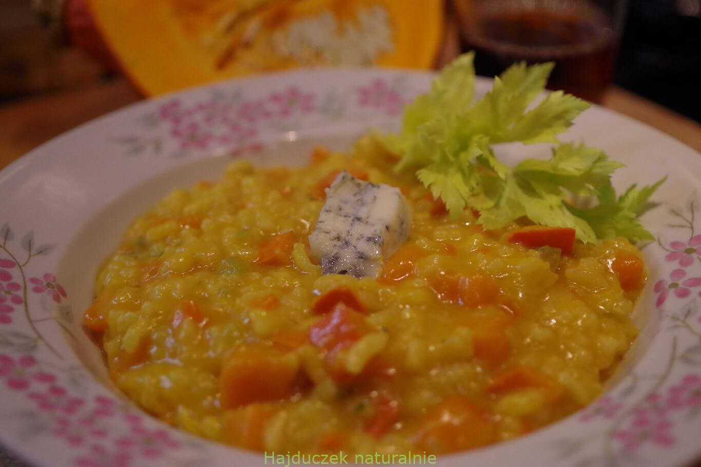 risotto z dynią i winem marsala