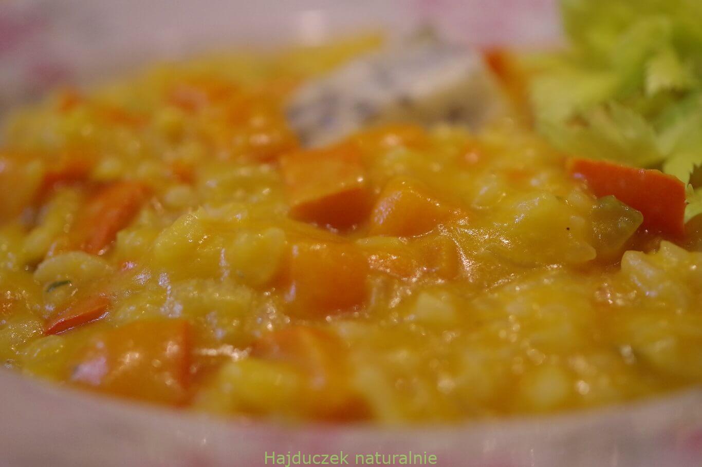 risotto z dynią