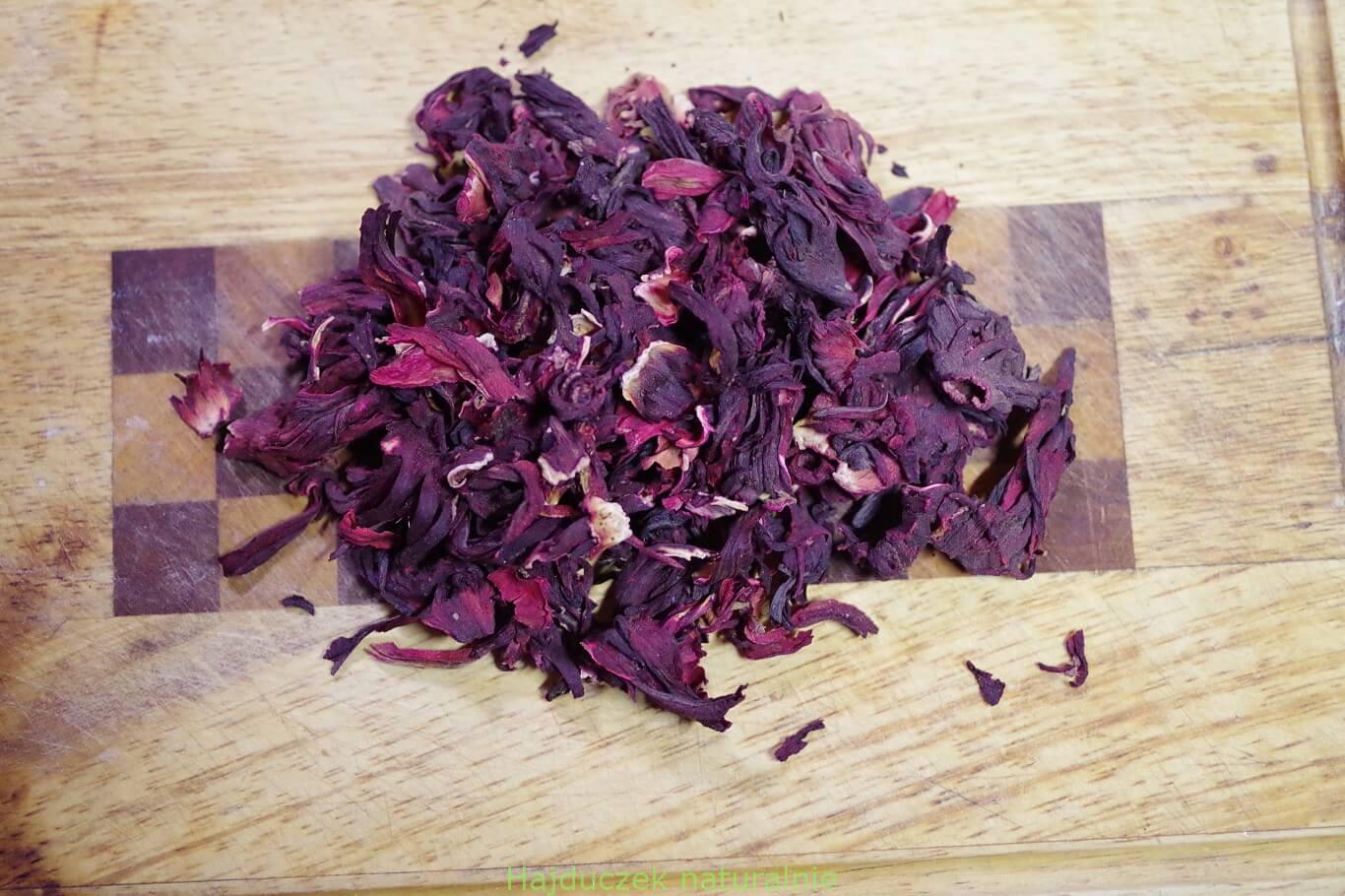 suszony hibiskus