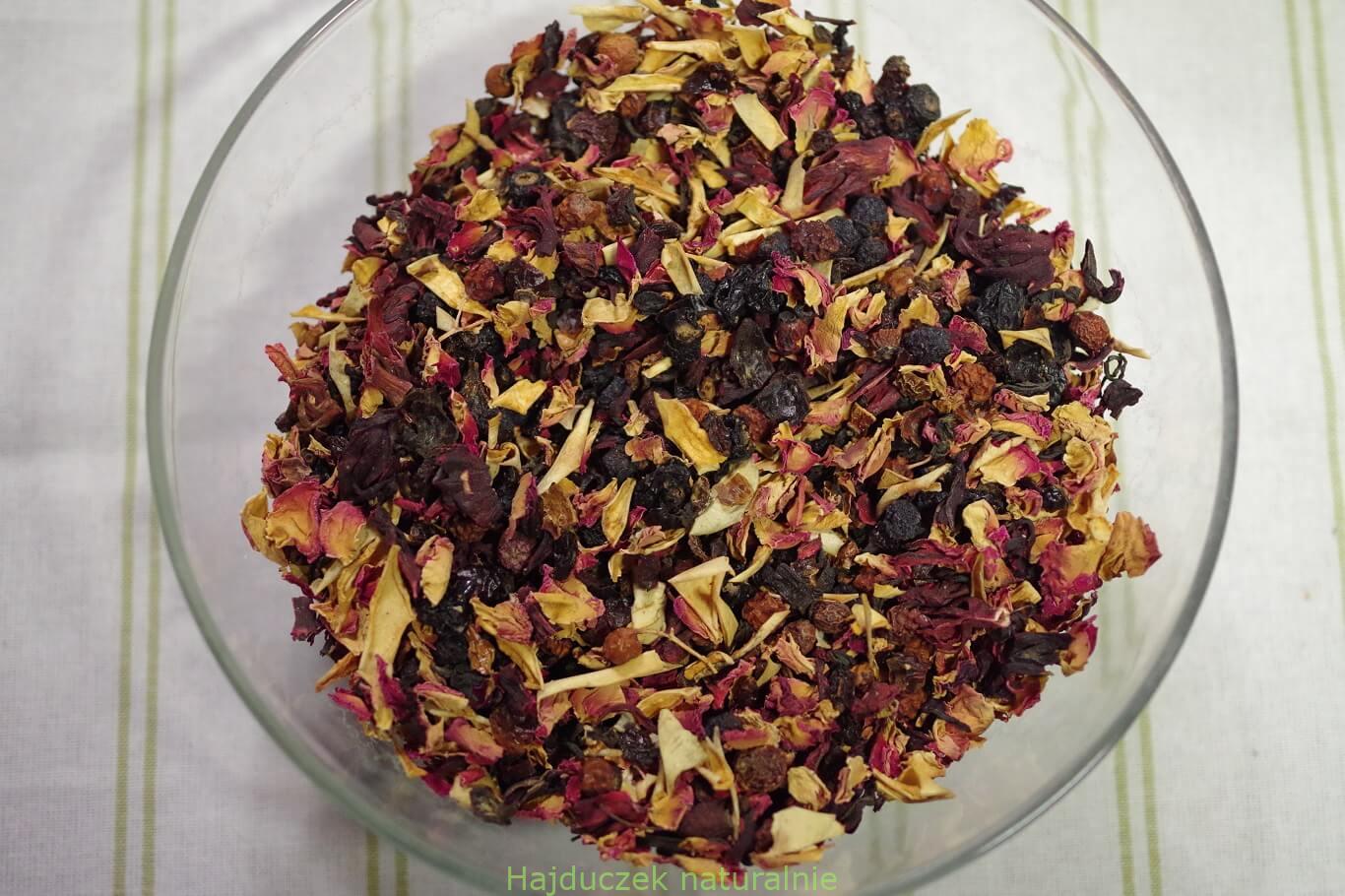 herbatka owocowa