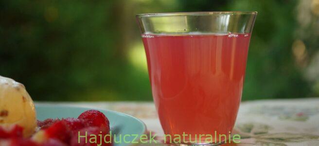 kompot z rabarbaru