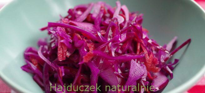 marynowana czerwona kapusta