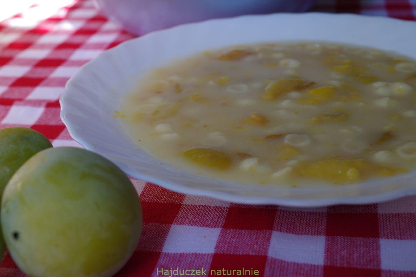 zupa śliwkowa