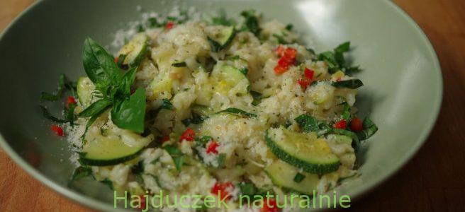 risotto z cukinią