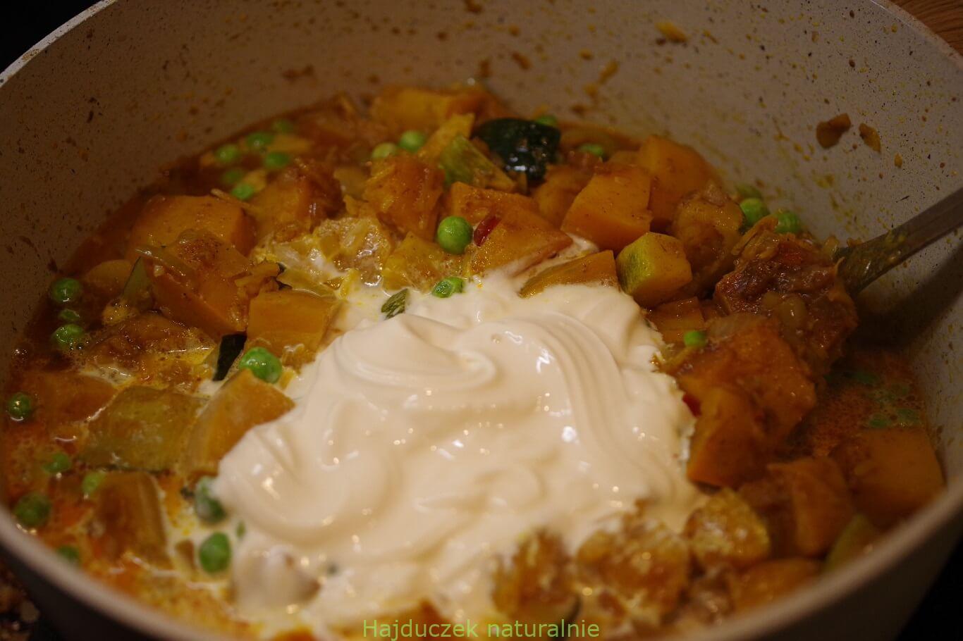 indyjskie curry z dyni