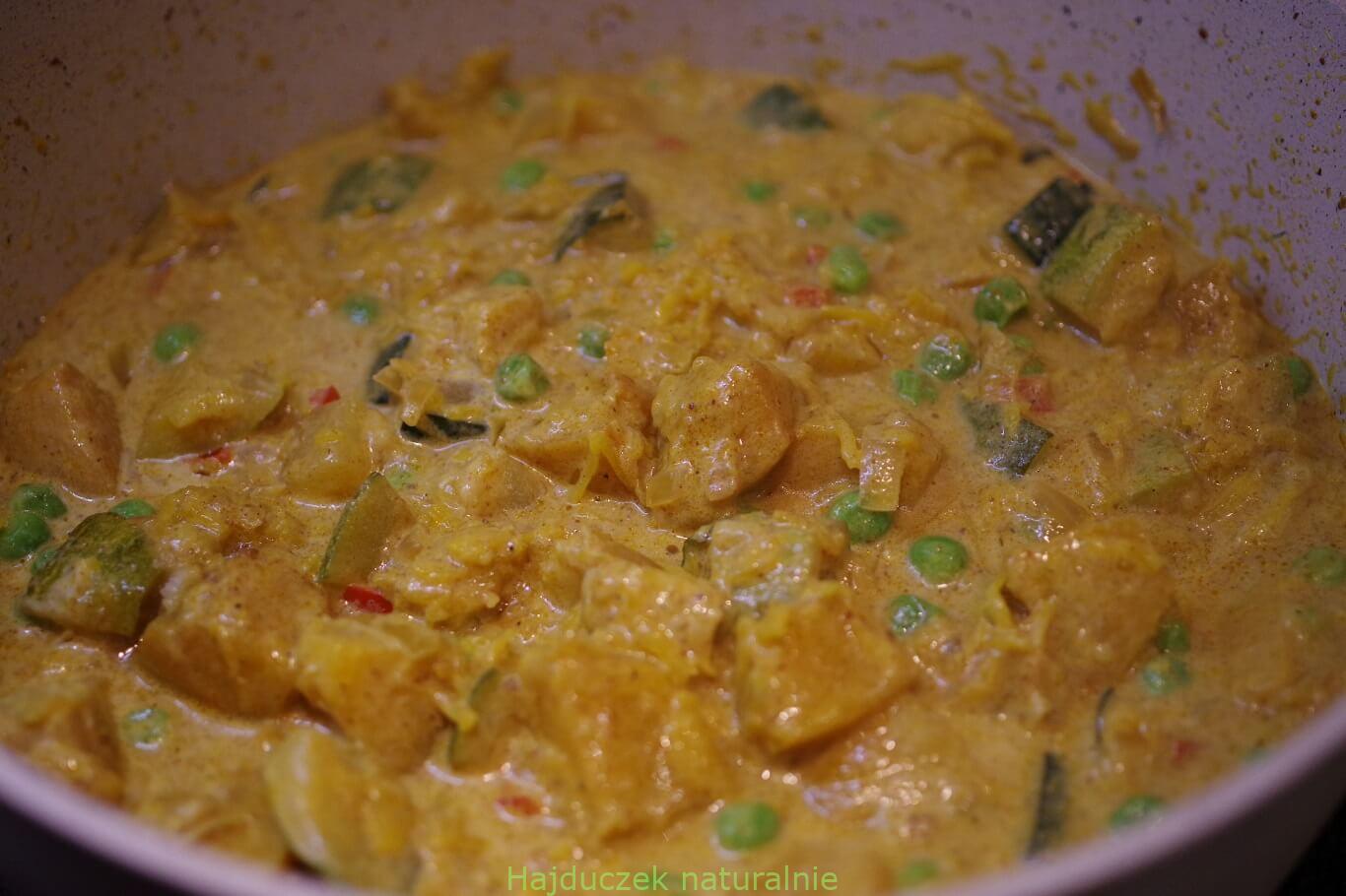 indyjskie curry z dyni