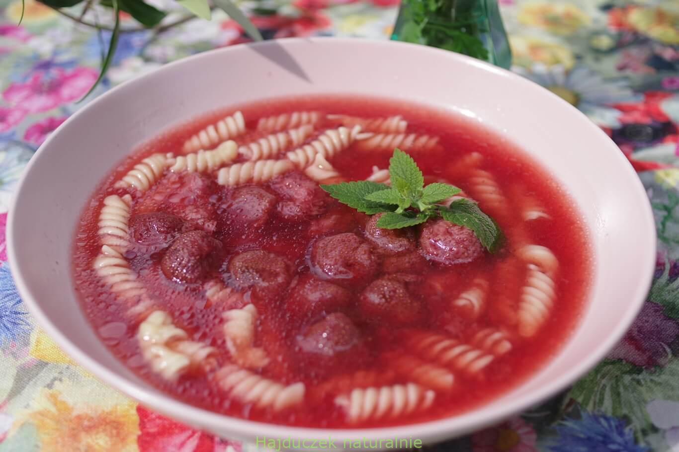 zupa owocowa