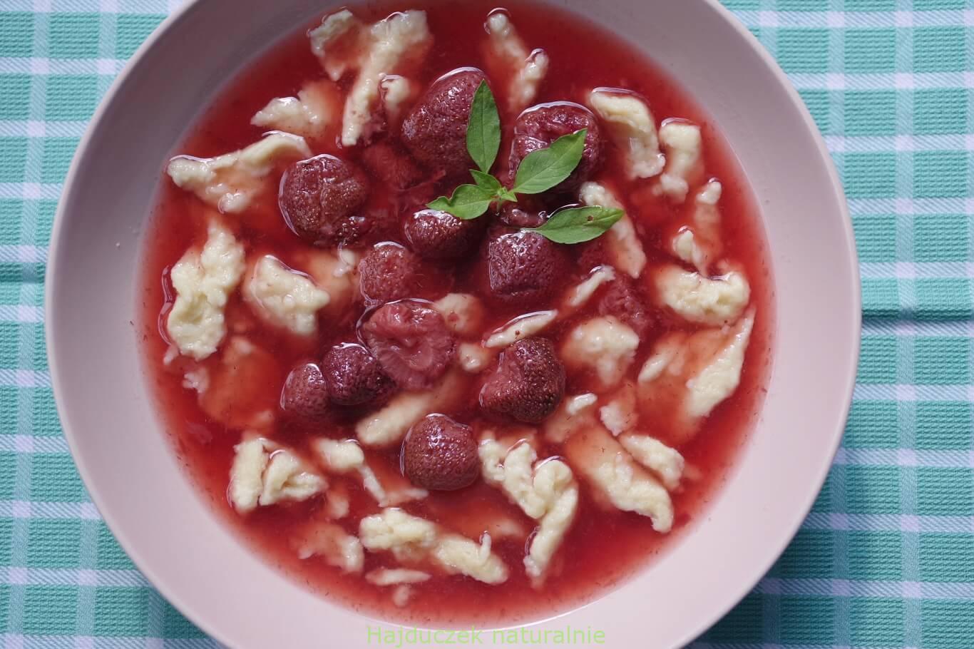 zupa truskawkowa