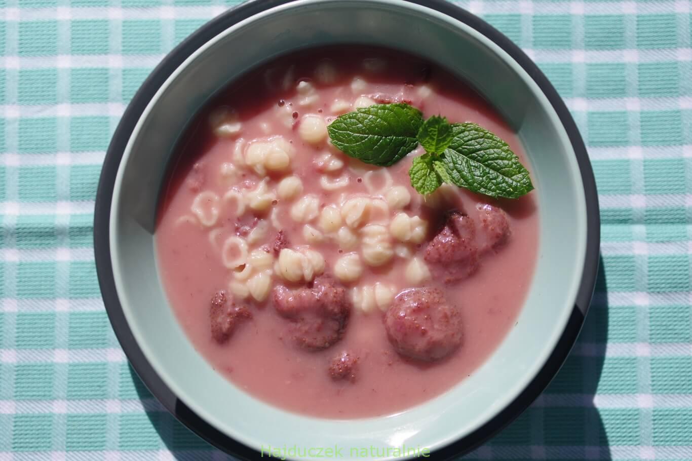 zupa truskawkowa