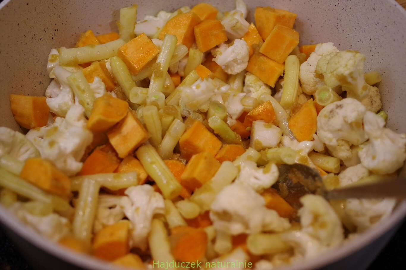 Tom Kha z warzywami
