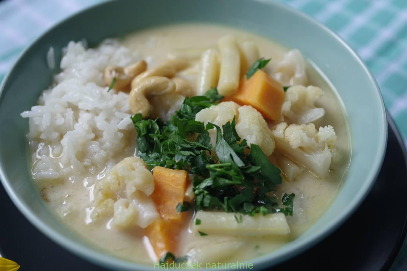 Tom Kha z warzywami