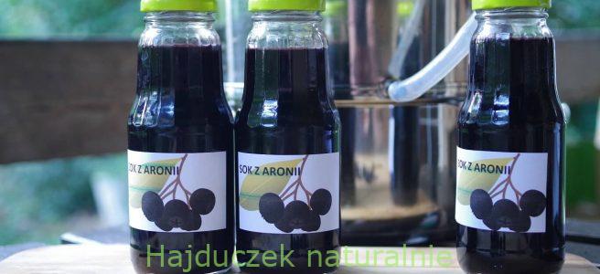 sok z aronii z sokownika