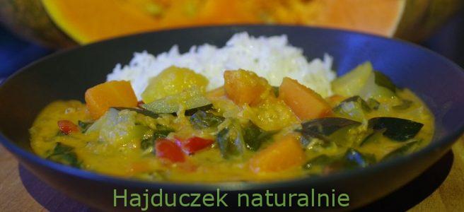 słoneczne curry z patisonem