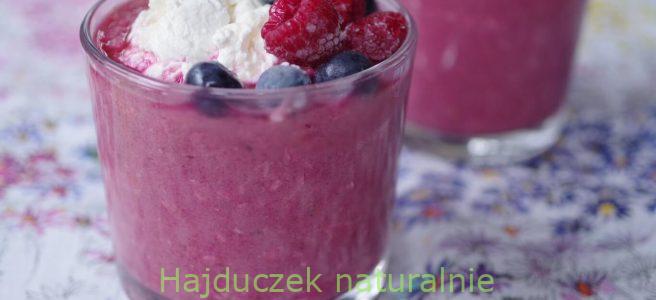 nocna owsianka z buraczkiem