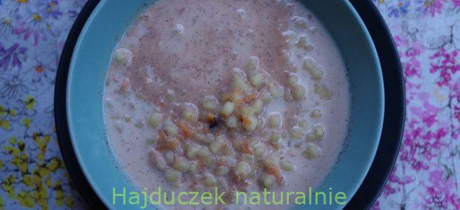 zupa dyniowa z zacierkami