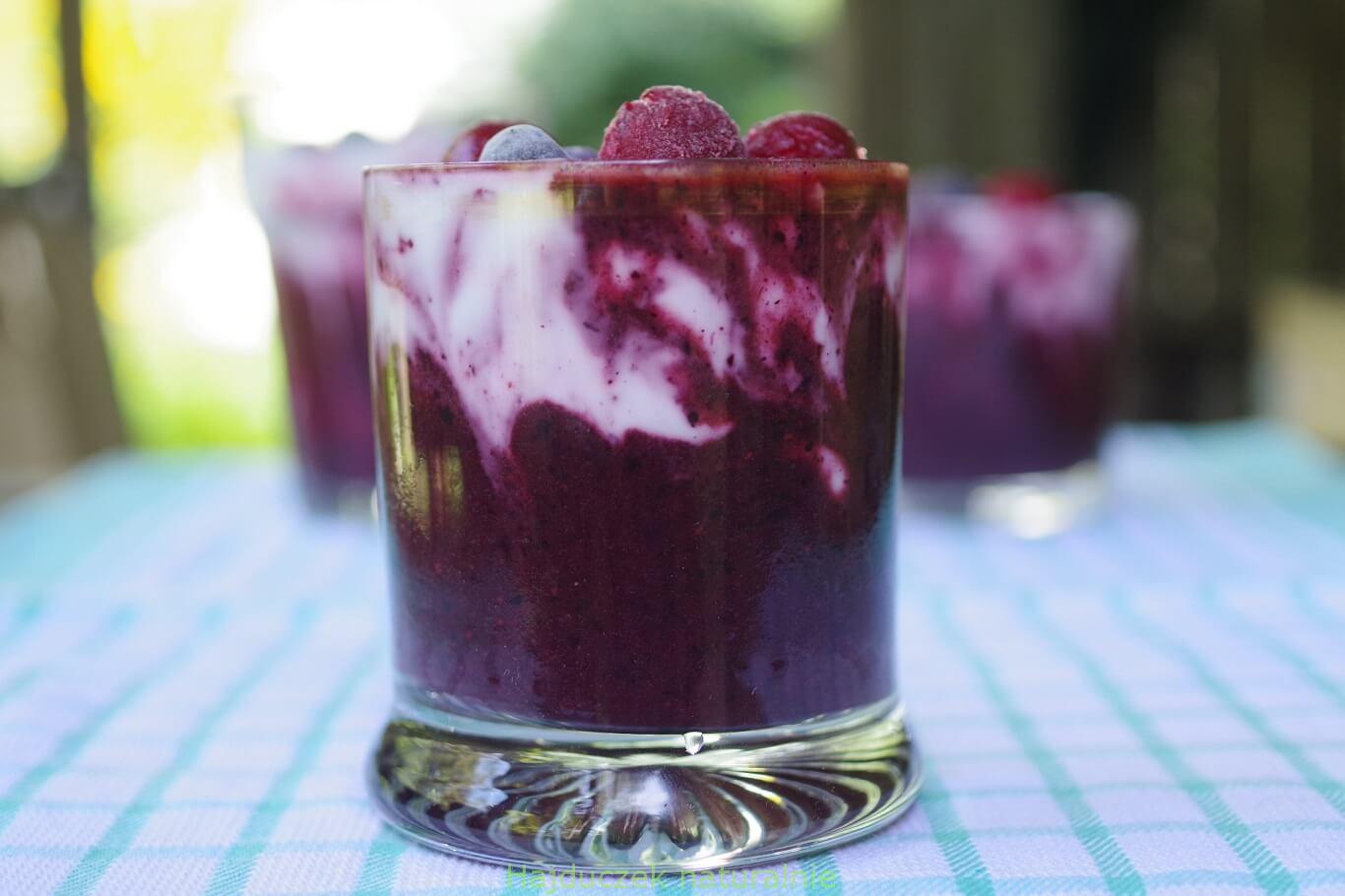 smoothie z fasolą