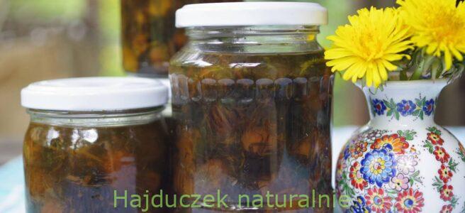 syrop z kwiatami mniszka