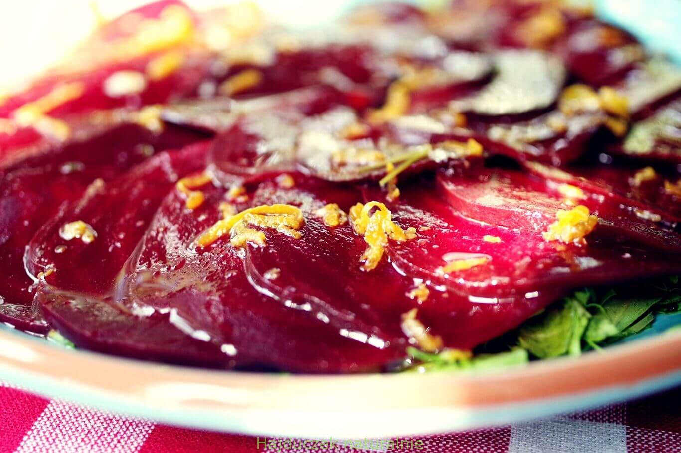 carpaccio z buraków