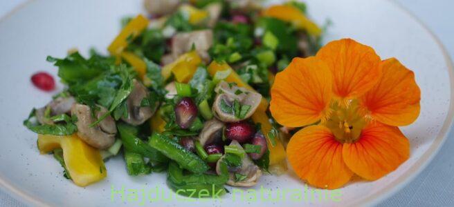 kaukaska sałatka z pieczarek