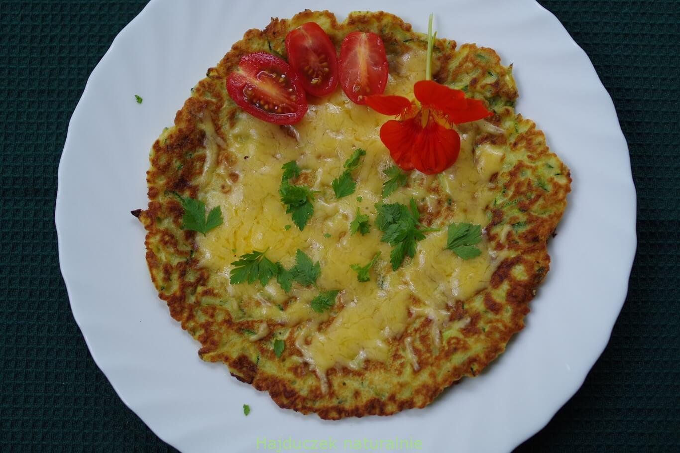 omlet z cukinii