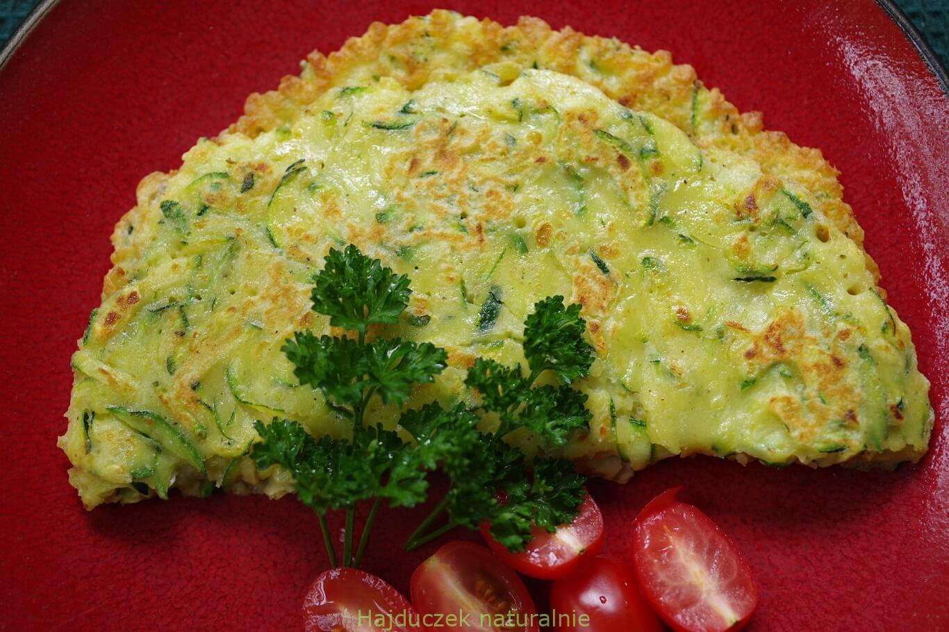 omlet z cukinii