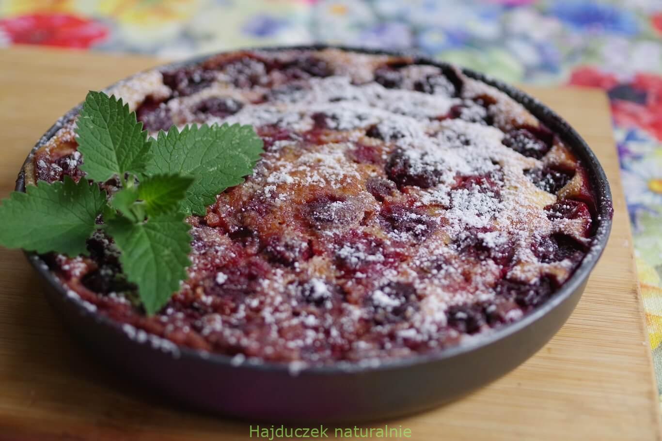 clafoutis z wiśniami